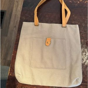 Magnolia home canvas bag